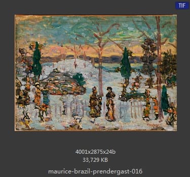 【美国】莫里斯·巴西·普伦德加斯特（Maurice Brazil Prendergast）