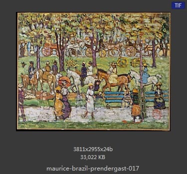 【美国】莫里斯·巴西·普伦德加斯特（Maurice Brazil Prendergast）