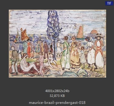 【美国】莫里斯·巴西·普伦德加斯特（Maurice Brazil Prendergast）