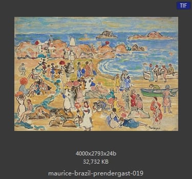 【美国】莫里斯·巴西·普伦德加斯特（Maurice Brazil Prendergast）