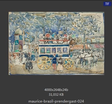 【美国】莫里斯·巴西·普伦德加斯特（Maurice Brazil Prendergast）