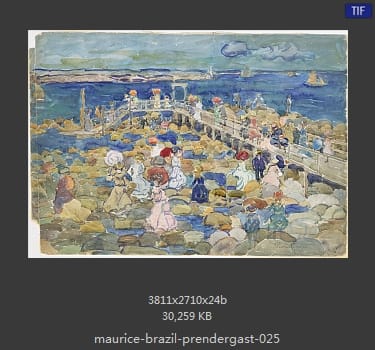 【美国】莫里斯·巴西·普伦德加斯特（Maurice Brazil Prendergast）