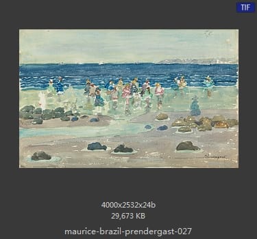 【美国】莫里斯·巴西·普伦德加斯特（Maurice Brazil Prendergast）