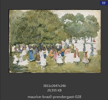 【美国】莫里斯·巴西·普伦德加斯特（Maurice Brazil Prendergast）