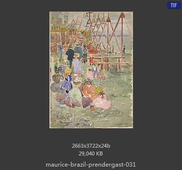 【美国】莫里斯·巴西·普伦德加斯特（Maurice Brazil Prendergast）