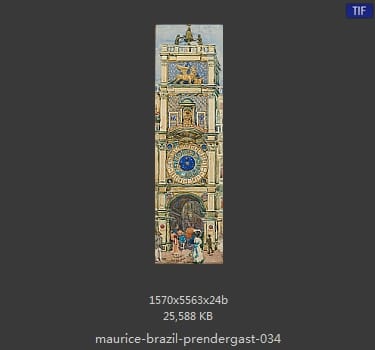 【美国】莫里斯·巴西·普伦德加斯特（Maurice Brazil Prendergast）