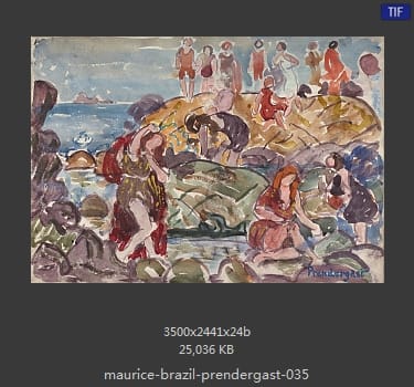 【美国】莫里斯·巴西·普伦德加斯特（Maurice Brazil Prendergast）