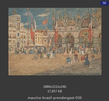 【美国】莫里斯·巴西·普伦德加斯特（Maurice Brazil Prendergast）
