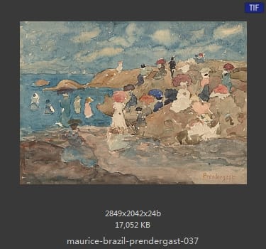 【美国】莫里斯·巴西·普伦德加斯特（Maurice Brazil Prendergast）