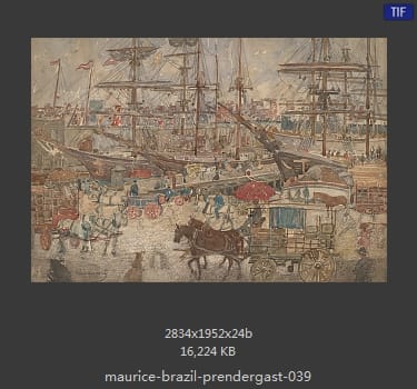 【美国】莫里斯·巴西·普伦德加斯特（Maurice Brazil Prendergast）