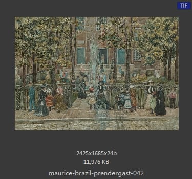 【美国】莫里斯·巴西·普伦德加斯特（Maurice Brazil Prendergast）