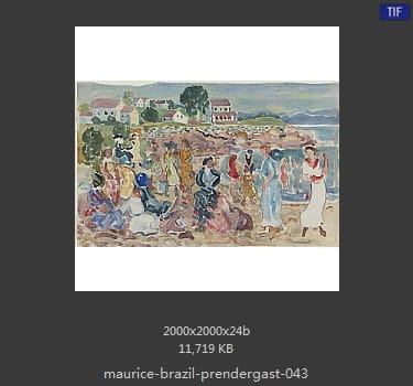 【美国】莫里斯·巴西·普伦德加斯特（Maurice Brazil Prendergast）