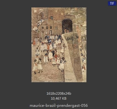 【美国】莫里斯·巴西·普伦德加斯特（Maurice Brazil Prendergast）