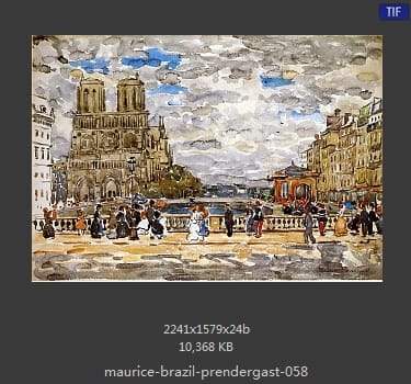 【美国】莫里斯·巴西·普伦德加斯特（Maurice Brazil Prendergast）