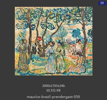 【美国】莫里斯·巴西·普伦德加斯特（Maurice Brazil Prendergast）