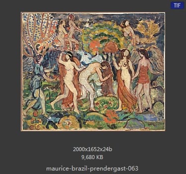 【美国】莫里斯·巴西·普伦德加斯特（Maurice Brazil Prendergast）