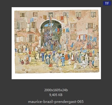 【美国】莫里斯·巴西·普伦德加斯特（Maurice Brazil Prendergast）