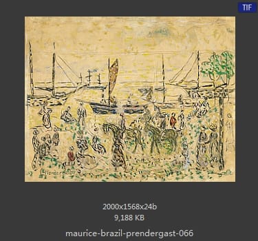 【美国】莫里斯·巴西·普伦德加斯特（Maurice Brazil Prendergast）
