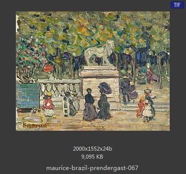 【美国】莫里斯·巴西·普伦德加斯特（Maurice Brazil Prendergast）