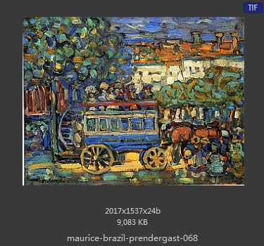 【美国】莫里斯·巴西·普伦德加斯特（Maurice Brazil Prendergast）
