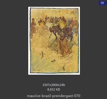【美国】莫里斯·巴西·普伦德加斯特（Maurice Brazil Prendergast）