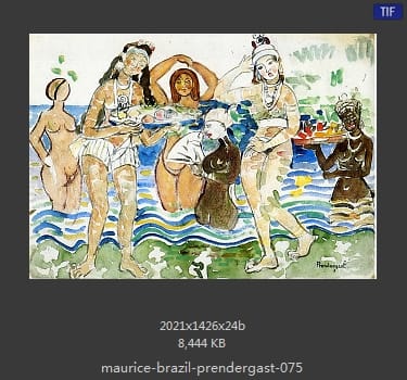 【美国】莫里斯·巴西·普伦德加斯特（Maurice Brazil Prendergast）
