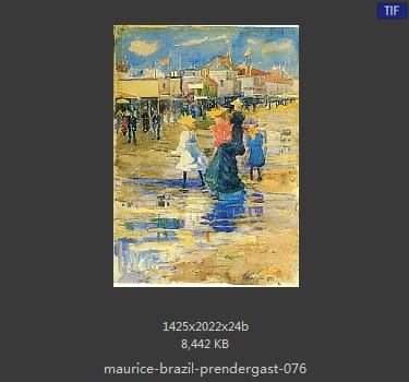 【美国】莫里斯·巴西·普伦德加斯特（Maurice Brazil Prendergast）