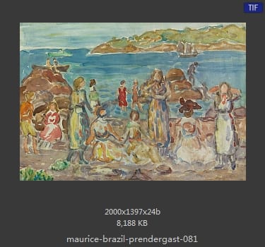 【美国】莫里斯·巴西·普伦德加斯特（Maurice Brazil Prendergast）
