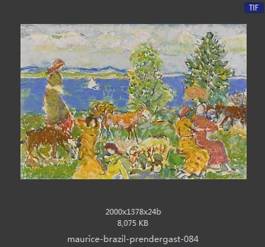 【美国】莫里斯·巴西·普伦德加斯特（Maurice Brazil Prendergast）
