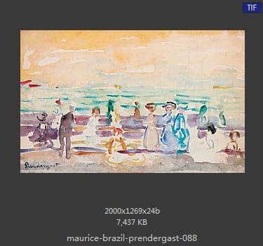 【美国】莫里斯·巴西·普伦德加斯特（Maurice Brazil Prendergast）