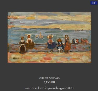 【美国】莫里斯·巴西·普伦德加斯特（Maurice Brazil Prendergast）