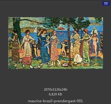 【美国】莫里斯·巴西·普伦德加斯特（Maurice Brazil Prendergast）