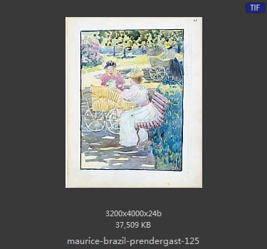 【美国】莫里斯·巴西·普伦德加斯特（Maurice Brazil Prendergast）