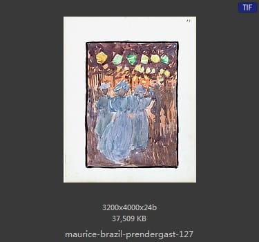 【美国】莫里斯·巴西·普伦德加斯特（Maurice Brazil Prendergast）