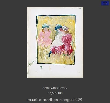 【美国】莫里斯·巴西·普伦德加斯特（Maurice Brazil Prendergast）