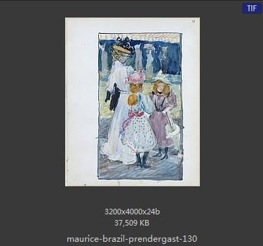 【美国】莫里斯·巴西·普伦德加斯特（Maurice Brazil Prendergast）