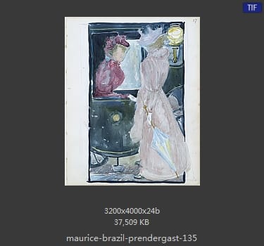 【美国】莫里斯·巴西·普伦德加斯特（Maurice Brazil Prendergast）