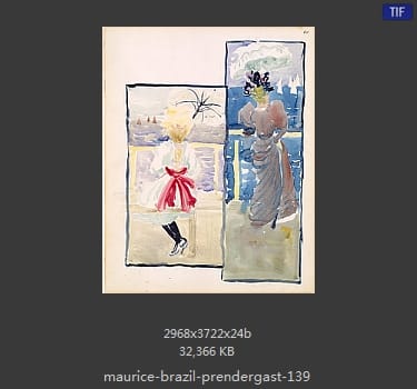 【美国】莫里斯·巴西·普伦德加斯特（Maurice Brazil Prendergast）