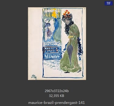 【美国】莫里斯·巴西·普伦德加斯特（Maurice Brazil Prendergast）