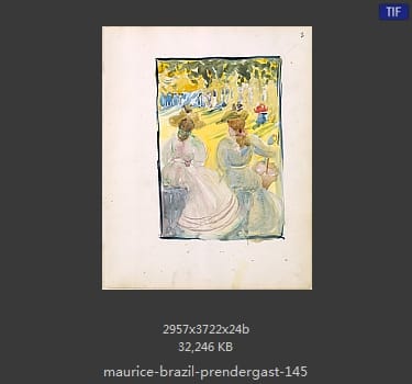 【美国】莫里斯·巴西·普伦德加斯特（Maurice Brazil Prendergast）