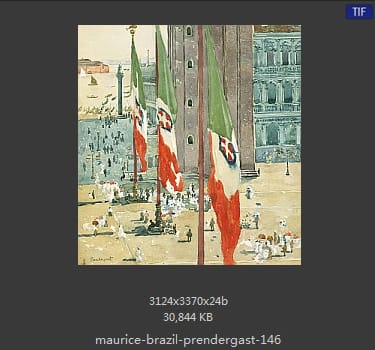 【美国】莫里斯·巴西·普伦德加斯特（Maurice Brazil Prendergast）