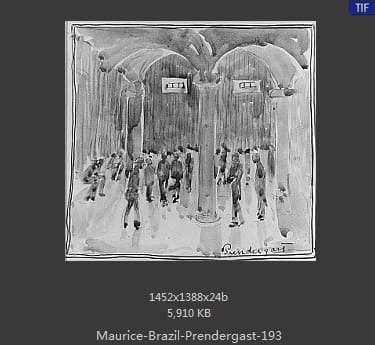 【美国】莫里斯·巴西·普伦德加斯特（Maurice Brazil Prendergast）