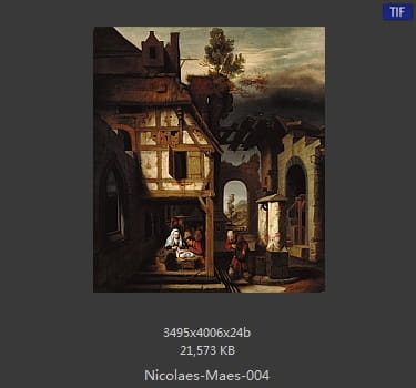 尼古拉斯.梅斯Nicolaes Maes