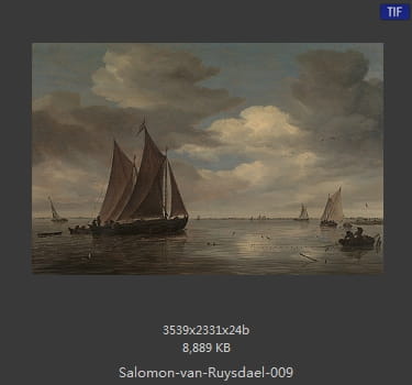 所罗门.范.雷斯达尔Salomon van Ruysdael