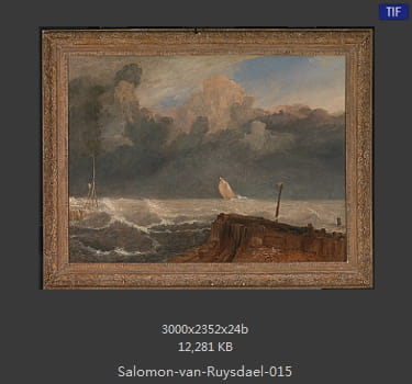 所罗门.范.雷斯达尔Salomon van Ruysdael