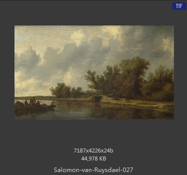 所罗门.范.雷斯达尔Salomon van Ruysdael