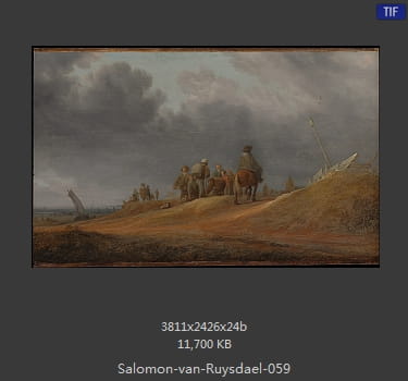 所罗门.范.雷斯达尔Salomon van Ruysdael