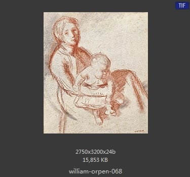【爱尔兰】威廉·奥宾（William Orpen）