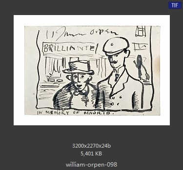 【爱尔兰】威廉·奥宾（William Orpen）