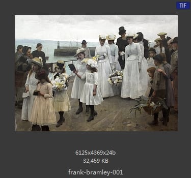 【英国】弗兰克·布拉姆利（Frank Bramley）